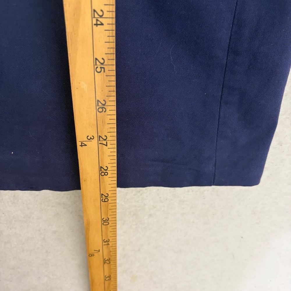 Polo Ralph Lauren 715 Blazer Men's 42R Blue Cotton Chino Double Breasted Coat - Picture 12 of 14